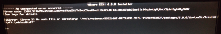 esxiblog-installerror